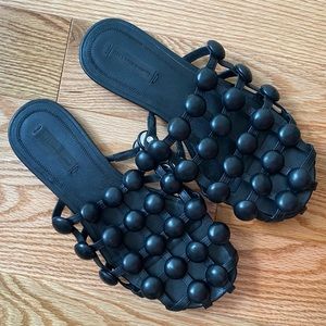 Alexander Wang Black Mules